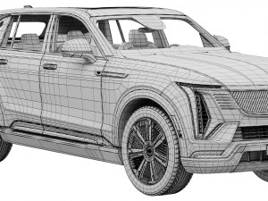 Cadillac Escalade IQ 3D 模型