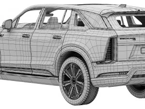 Cadillac Escalade IQ 3D Model