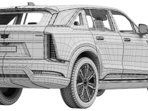 Cadillac Escalade IQ 3D 模型