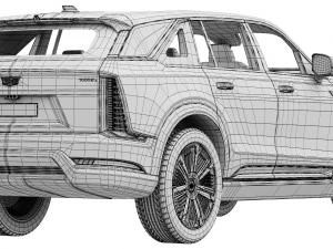 Cadillac Escalade IQ 3D Model