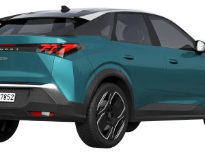 Peugeot e-3008 2024 3D Model