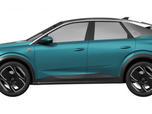 Peugeot e-3008 2024 3D Модель