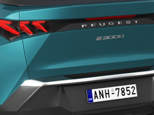 Peugeot e-3008 2024 3D Модель