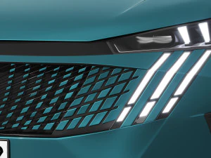 Peugeot e-3008 2024 3D Model
