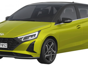 Hyundai i20 2024 3D Model