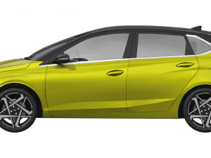 Hyundai i20 2024 3D Model