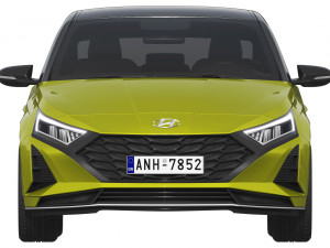 Hyundai i20 2024 Model 3D