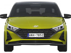 Hyundai i20 2024 3D Model