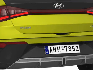 Hyundai i20 2024 3D Model