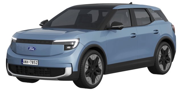 Ford-Explorer 2024 Modèle 3D .c4d .max .obj .3ds .fbx .stl .blend 