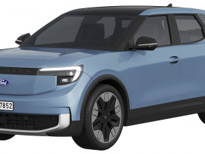 Ford-Explorer 2024 3D Model