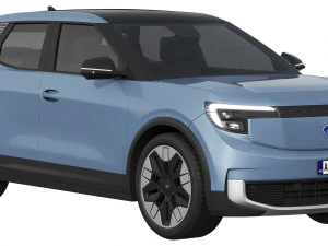 Ford-Explorer 2024 3D Model