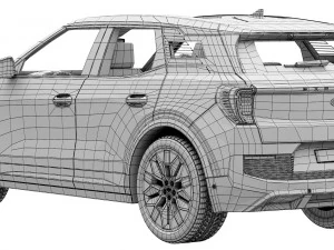Ford-Explorer 2024 3D Model