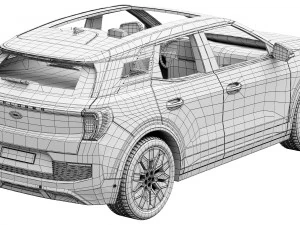 Ford-Explorer 2024 3D Model