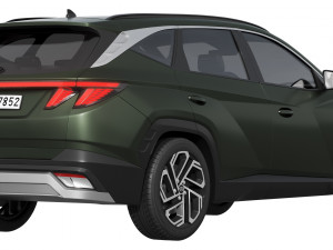 Hyundai Tucson 2024 3D Model