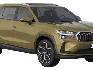 Skoda Kodiaq 2024 3D Model