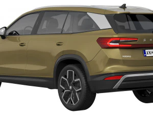 Skoda Kodiaq 2024 3D Model