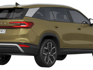 Skoda Kodiaq 2024 3D Model