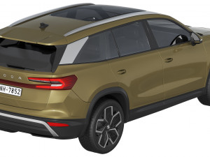 Skoda Kodiaq 2024 Modèle 3D