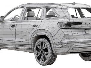 Skoda Kodiaq 2024 Modèle 3D