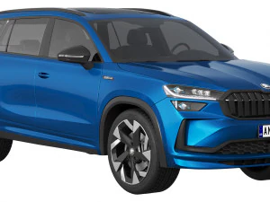Skoda Kodiaq esportivo 2024 Modelo 3D