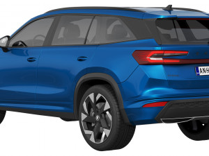 Skoda Kodiaq sportline 2024 3D Модель