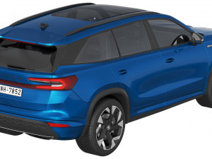 Skoda Kodiaq sportline 2024 3D Модель
