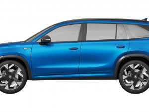 Skoda Kodiaq sportline 2024 3D Модель