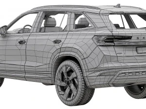 Skoda Kodiaq esportivo 2024 Modelo 3D