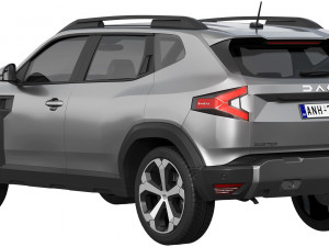 Dacia Duster 2024 3D Model