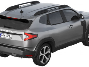 Dacia Duster 2024 3D Model
