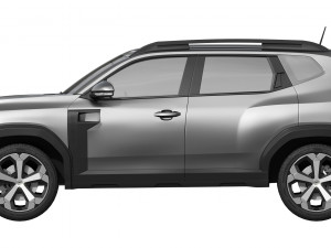 Dacia Duster 2024 3D Model