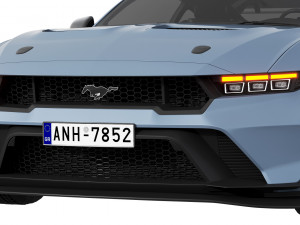 Ford-Mustang GTD 2025 3Dモデル