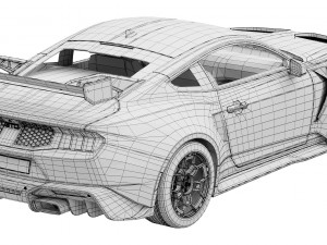 Ford-Mustang GTD 2025 3Dモデル