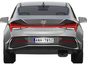 Hyundai Elantra 2024 3D Model