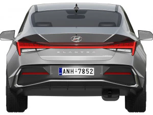 Hyundai Elantra 2024 3D Model