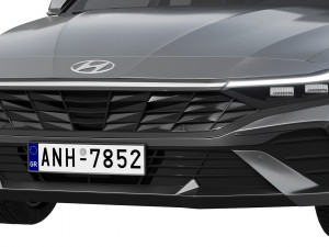 Hyundai Elantra 2024 3D Model