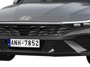 Hyundai Elantra 2024 3D Model