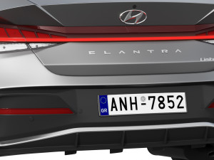 Hyundai Elantra 2024 3D Model