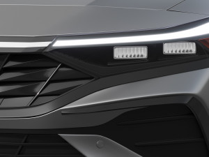 Hyundai Elantra 2024 3D Model