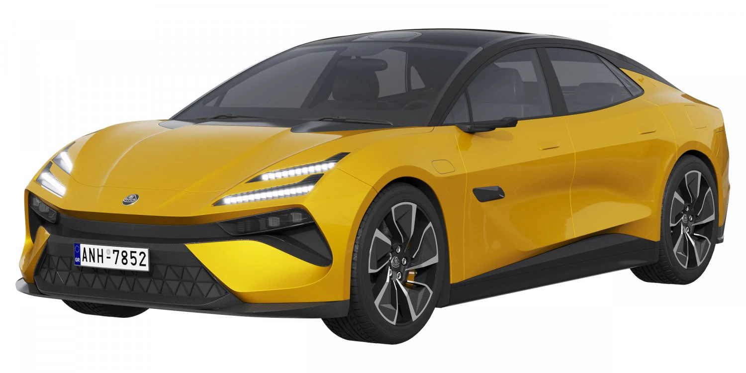 Lotus Emeya 3D Model .c4d .max .obj .3ds .fbx .stl .blend 