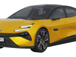 Lotus Emeya 3D Model