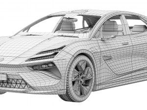 Lotus Emeya Modello 3D