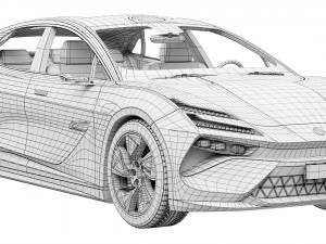 Lotus Emeya Modello 3D