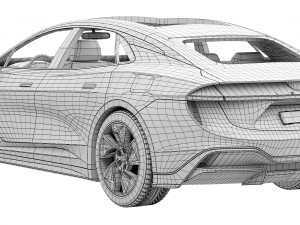 Lotus Emeya Modello 3D