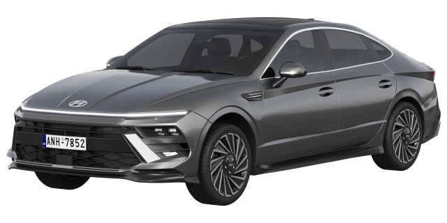 Hyundai Sonata 2024 3D मॉडल .c4d .max .obj .3ds .fbx .stl .blend 