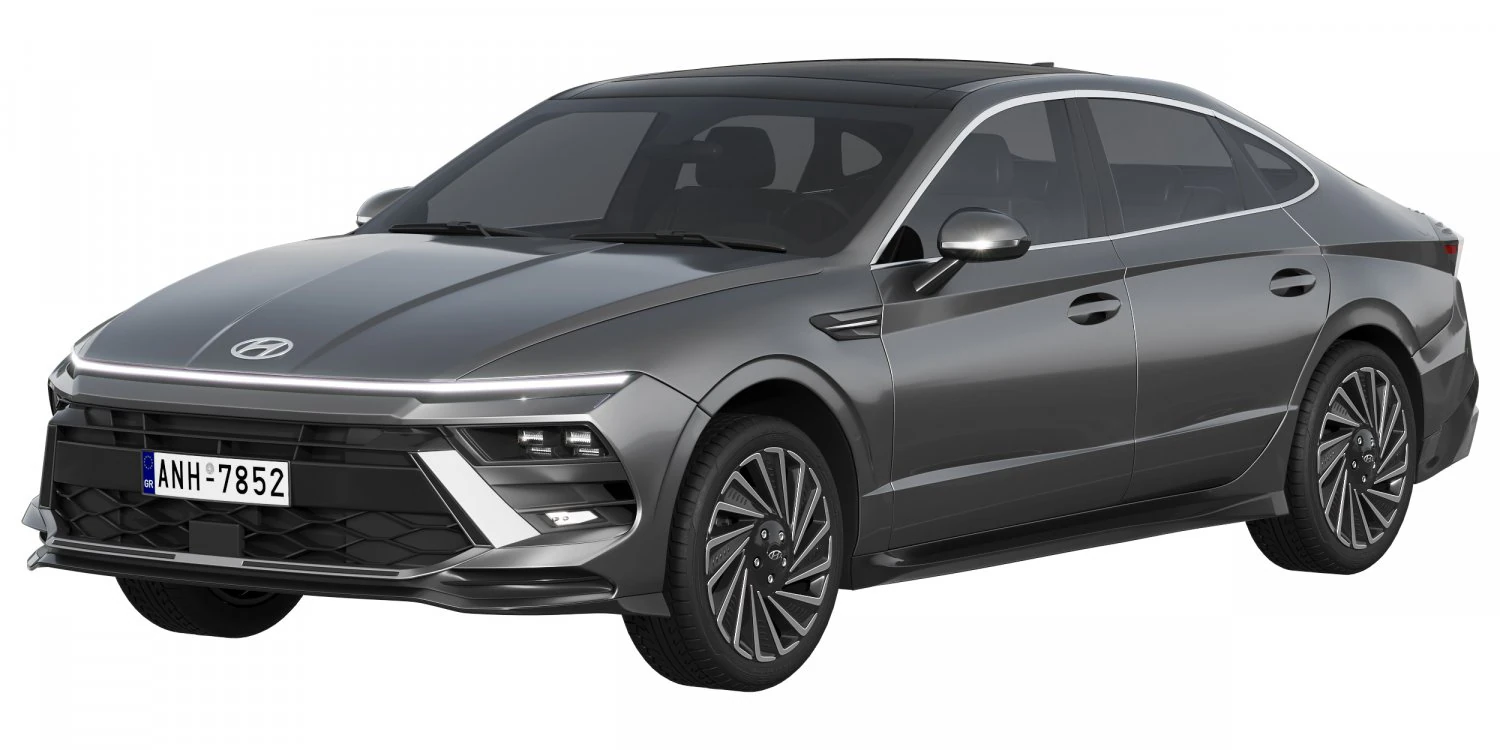 Hyundai Sonata 2024 3D Model .c4d .max .obj .3ds .fbx .stl .blend