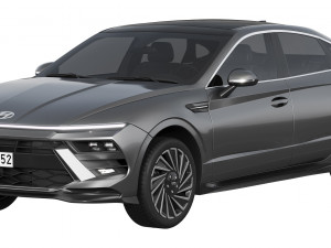 Hyundai Sonata 2024 3D Model