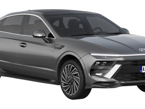 Hyundai Sonata 2024 3D मॉडल