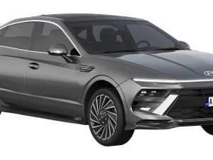 Hyundai Sonata 2024 3D Model